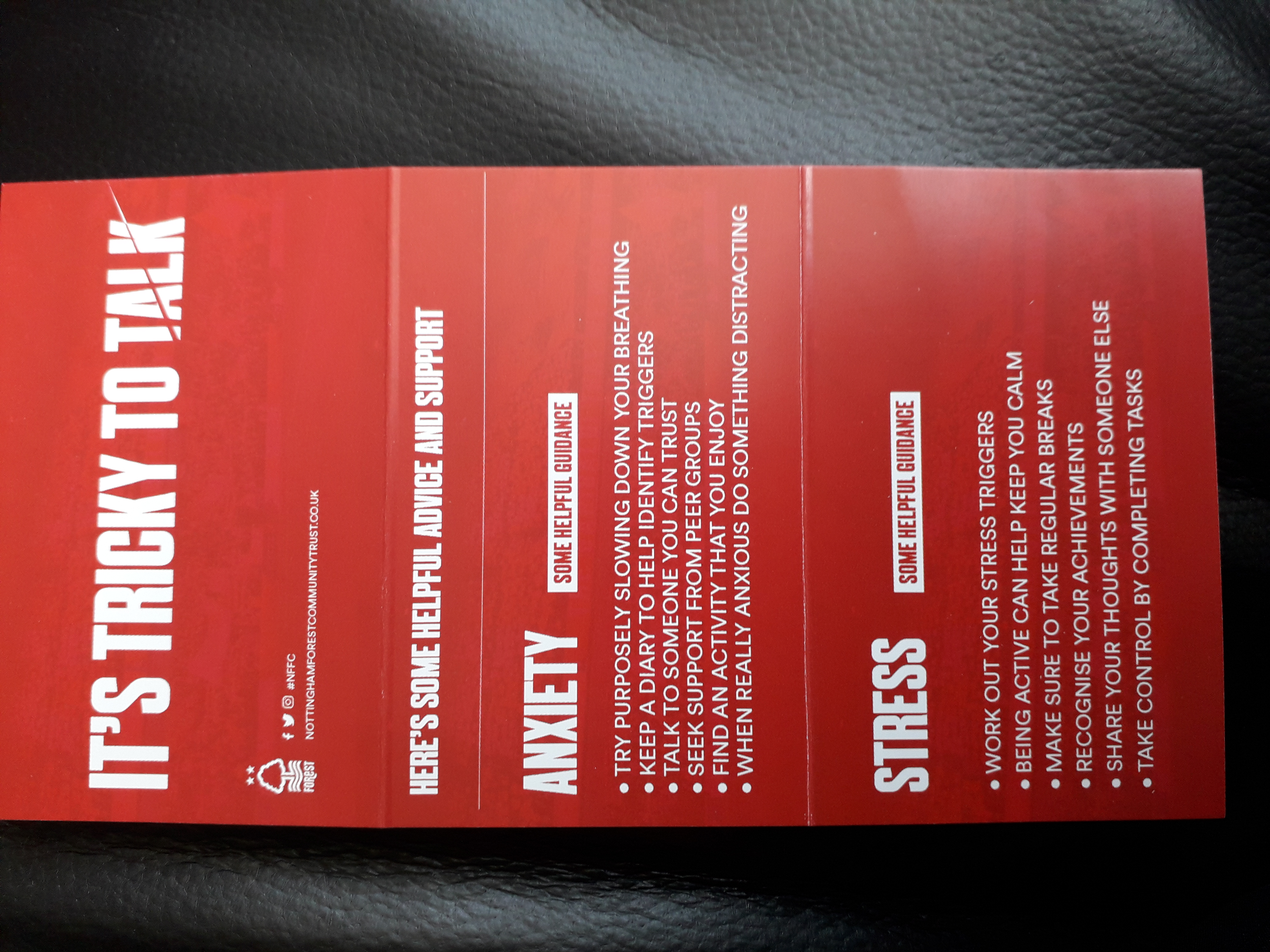Came with my season card - What are they trying to say ???